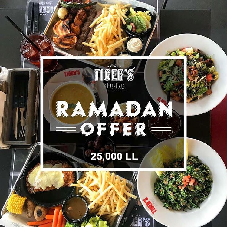 Restaurants Offers for Ramadan 2018 in Lebanon