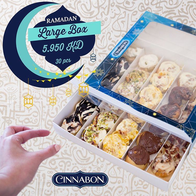 Cinnabon Kuwait Ramadan 2018 Offer