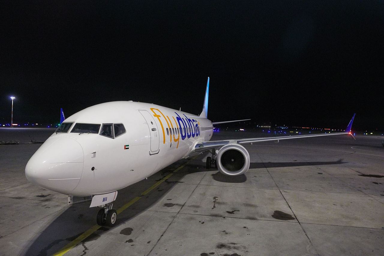 flydubai inaugural flight lands in Helsinki