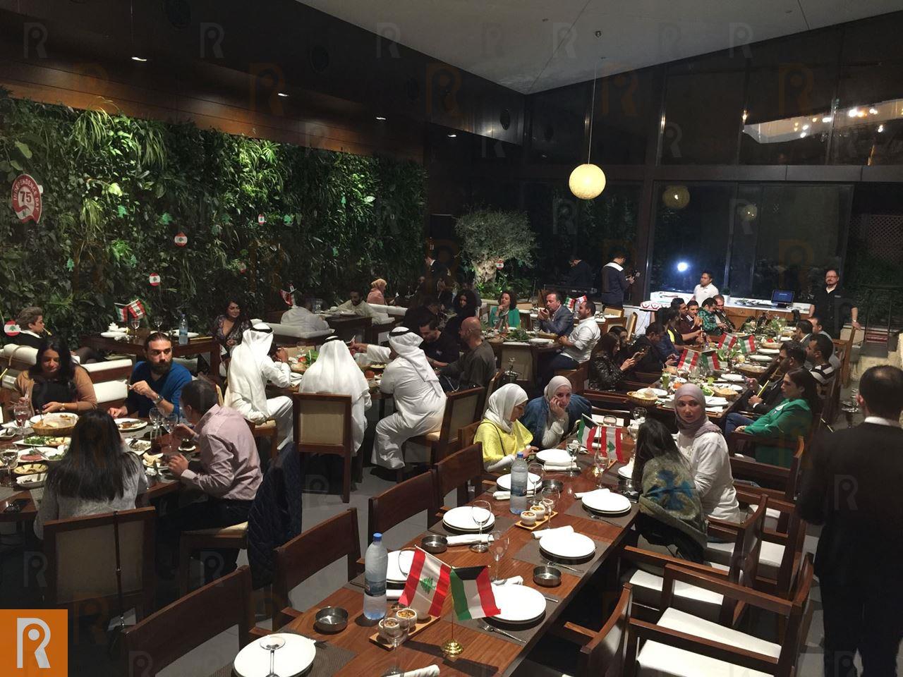 Sultan Ibrahim restaurant Kuwait celebrates Lebanon’s 75th national day