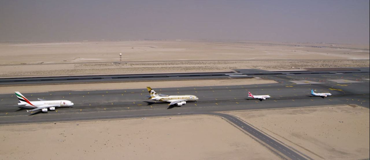 Emirates, Etihad, flydubai and Air Arabia join hands in epic flypast for UAE national day