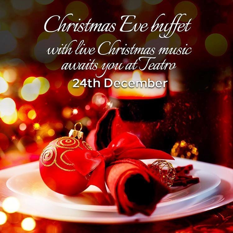 Christmas Night Offer at Teatro Restaurant in Hilton Kuwait Hotel
