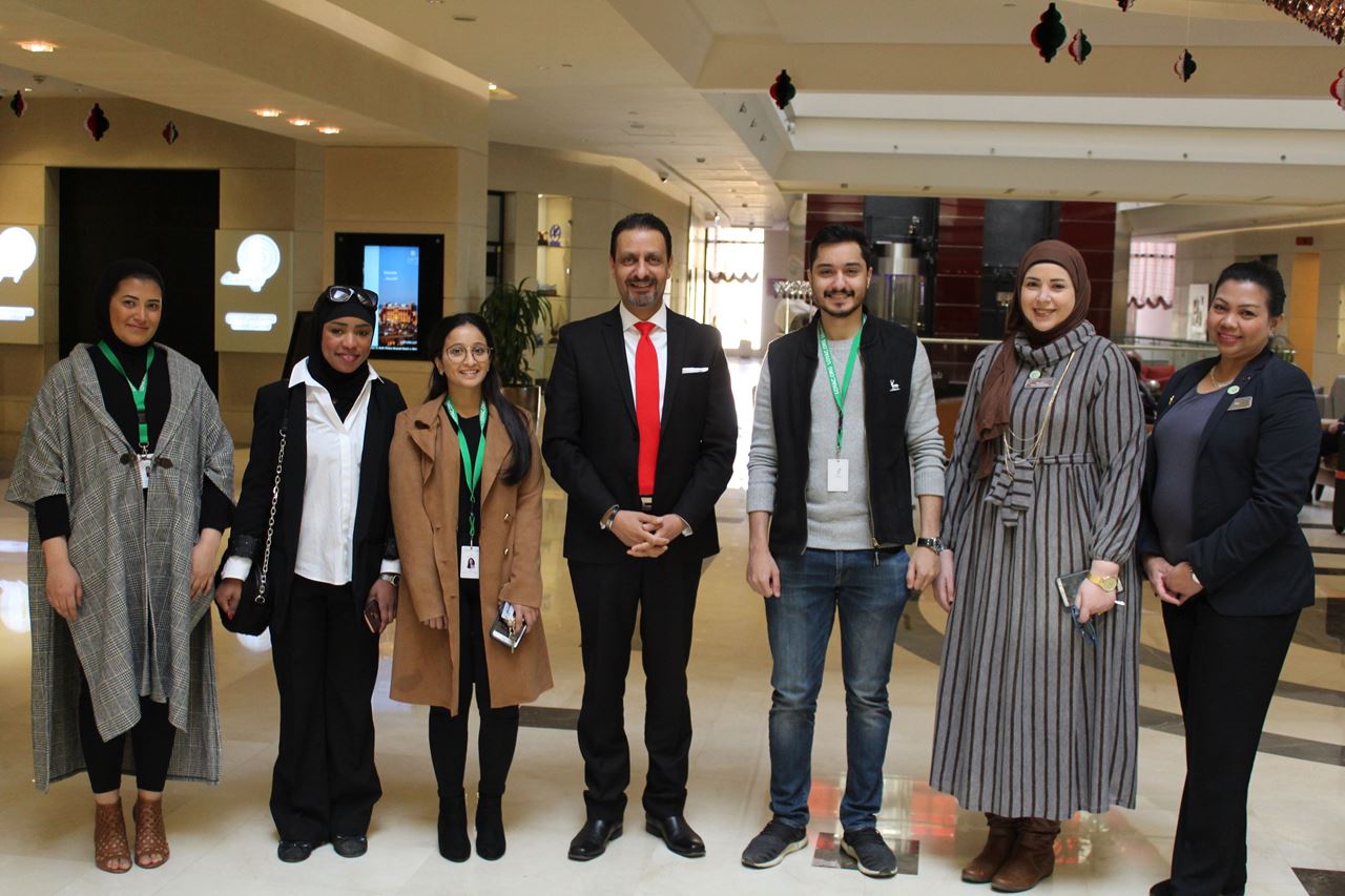 Safir Fintas Kuwait Hotel welcomes LOYAC Interns for the first time during 2019