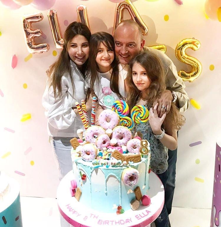 Nancy Ajram Celebrates 8th Birthday of Daughter Ella