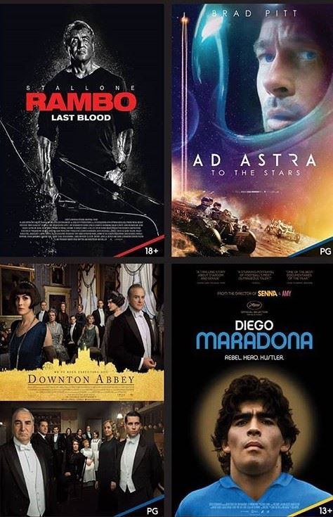 New Movies Showing at Cinescape Cinemas - 19 September 2019