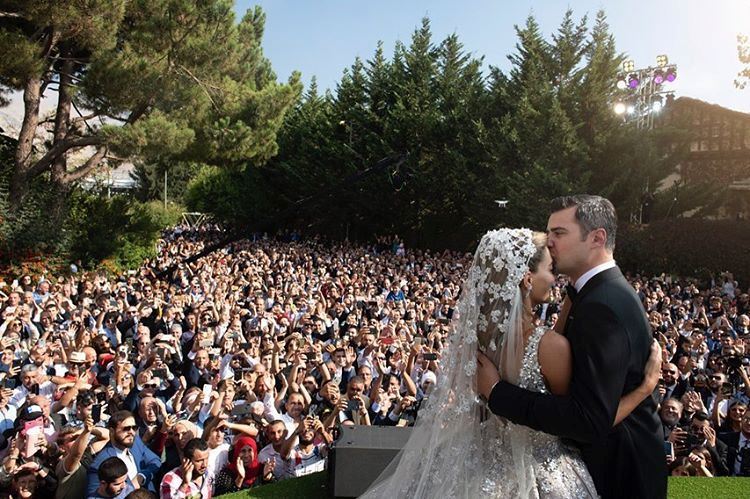 Tony Frangieh and Lynn Zeidan Celebrated Historical Wedding in Ehden