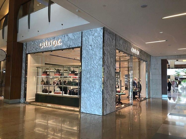 Gucci Store in 360 Mall Reopened After Renovation