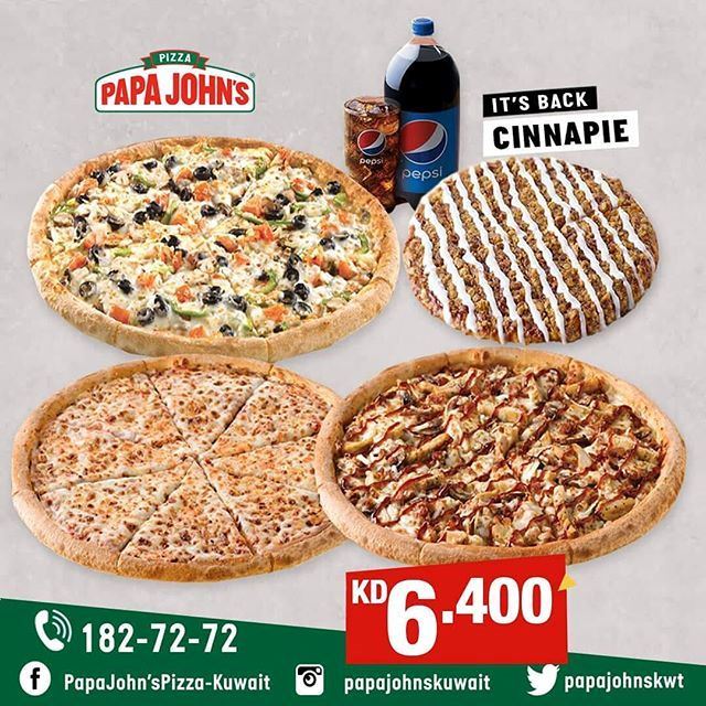 Papa John's Restaurant New Family Offers