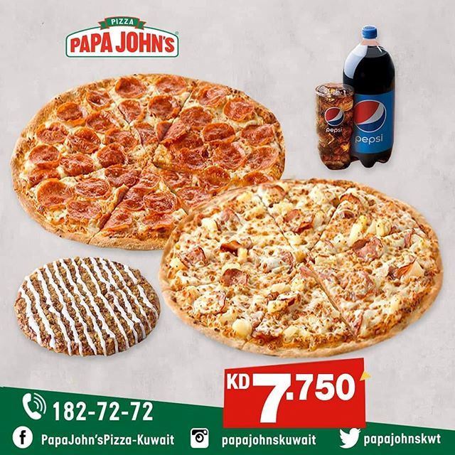 Papa John's Restaurant New Family Offers