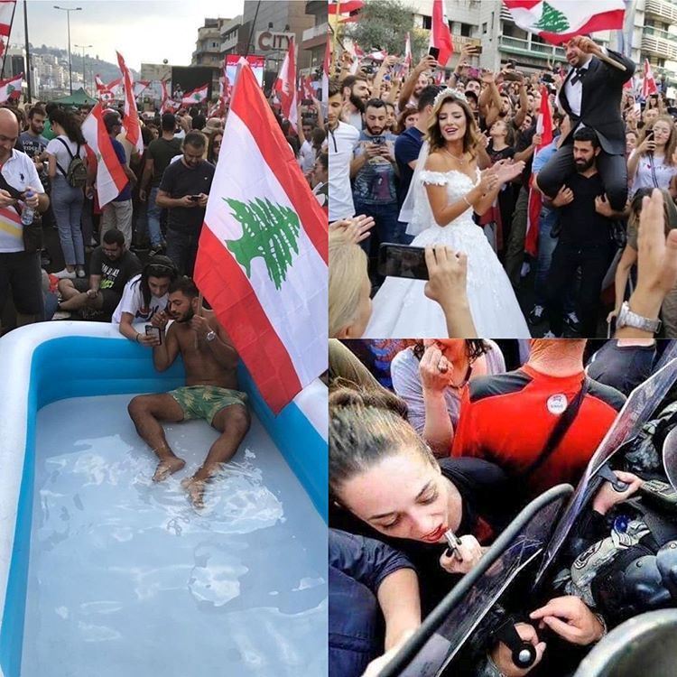 Amazing Photos from The Lebanese Revolution 2019