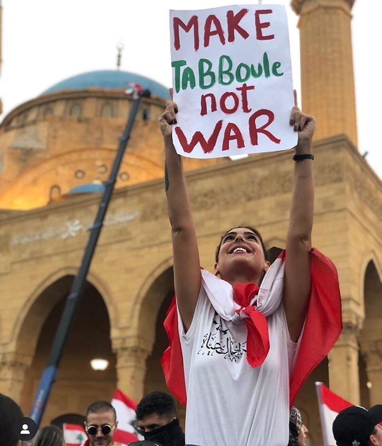 Amazing Photos from The Lebanese Revolution 2019