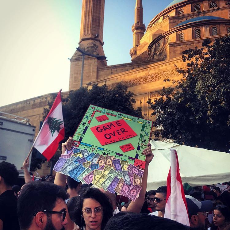 Amazing Photos from The Lebanese Revolution 2019