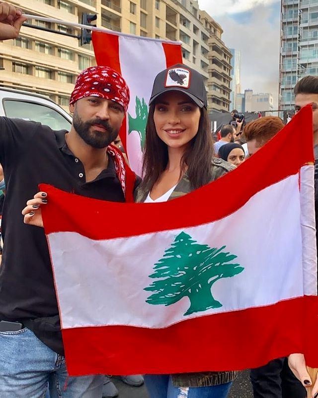 Celebrities Joining The Lebanese Revolution 2019 with the People