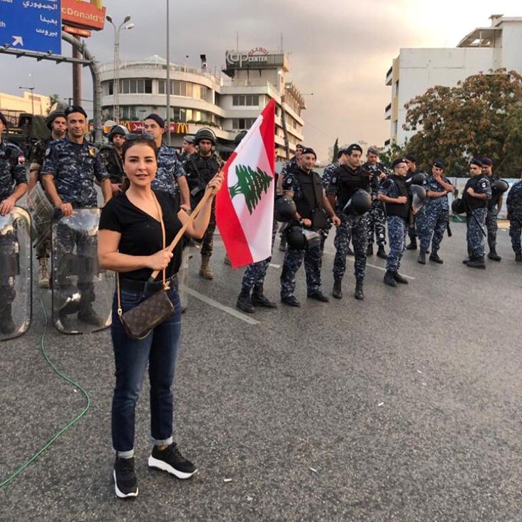 Celebrities Joining The Lebanese Revolution 2019 with the People