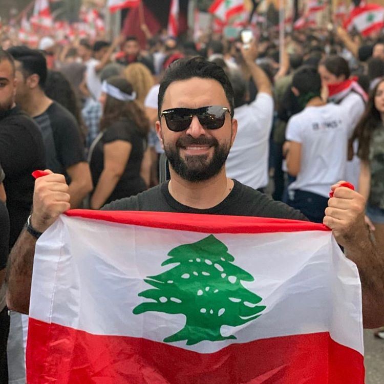 Celebrities Joining The Lebanese Revolution 2019 with the People