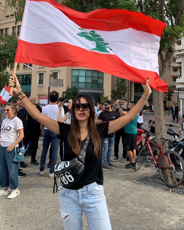 Celebrities Joining The Lebanese Revolution 2019 with the People