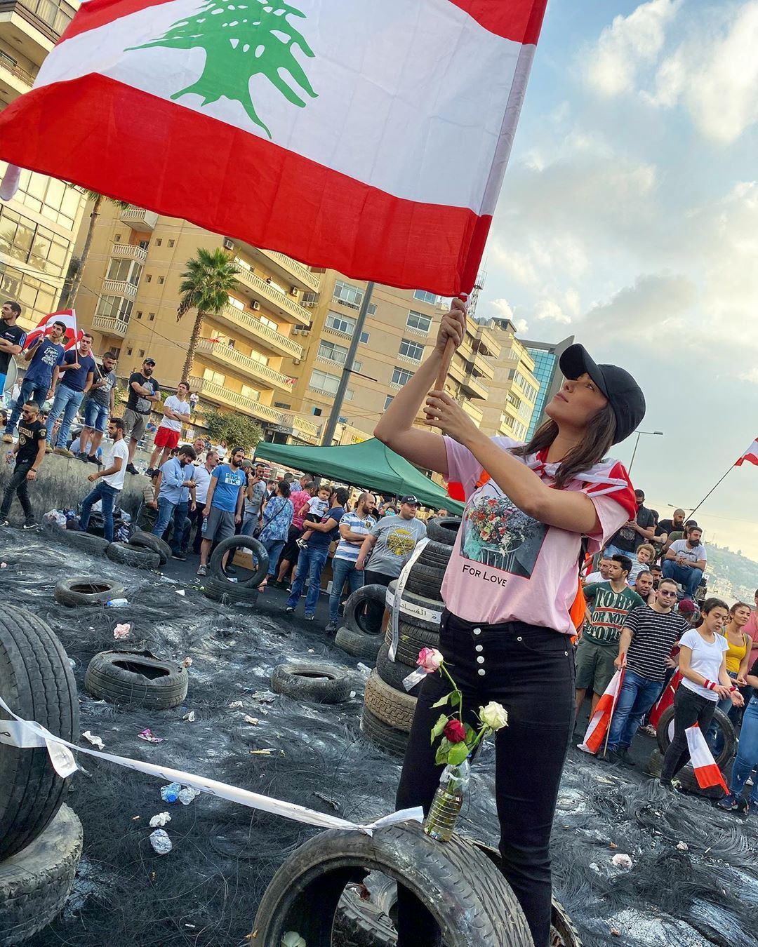 Celebrities Joining The Lebanese Revolution 2019 with the People