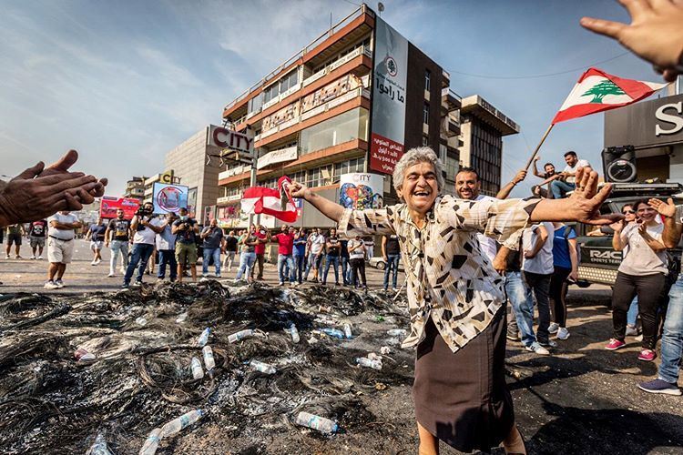 Amazing Photos from The Lebanese Revolution 2019