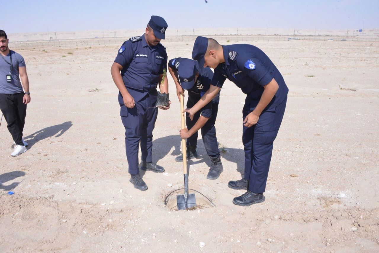 Environment Public Authority campaign for Afforestation of Al-Jahra Natural Reserve Sponsored by KGL