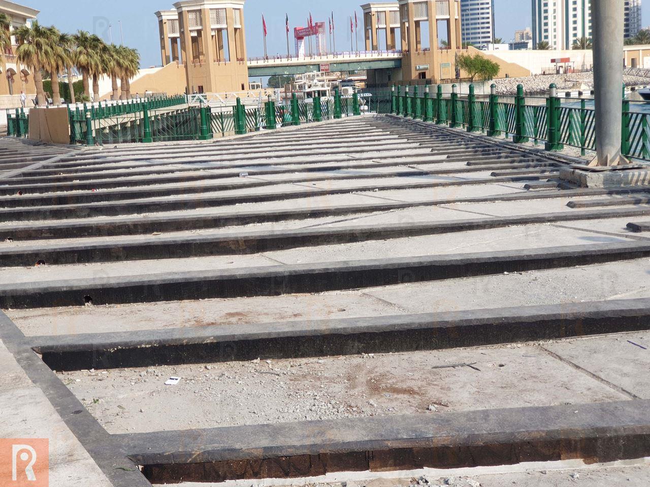 Photos ... Souq Sharq Mall Renovating Seaside Walkway