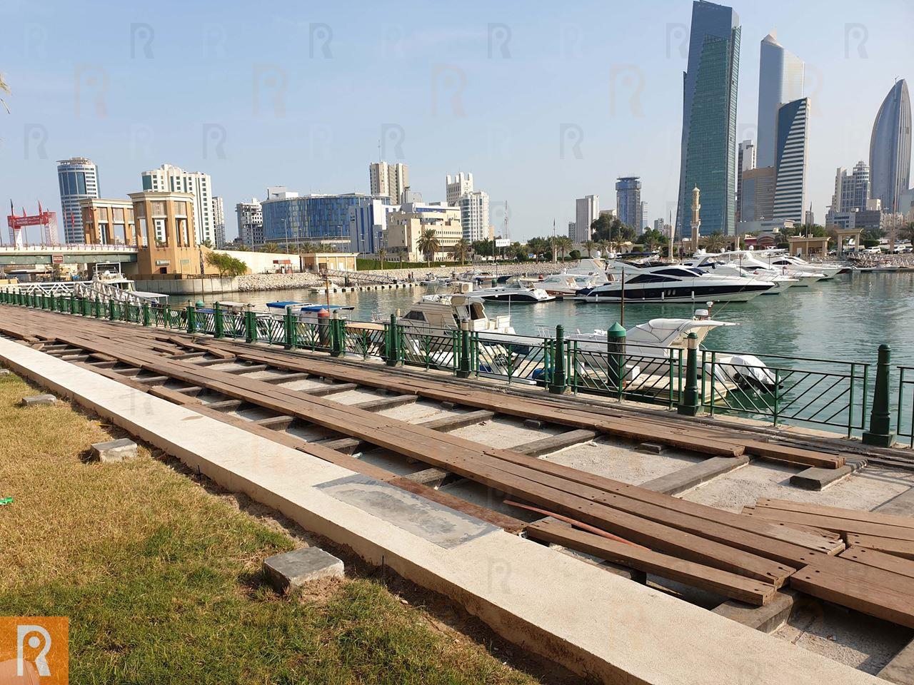 Photos ... Souq Sharq Mall Renovating Seaside Walkway