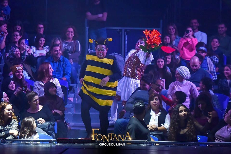 إنطلاق عرض Fontana الرائع الذي ينظمه Cirque du Liban في واجهة بيروت البحرية