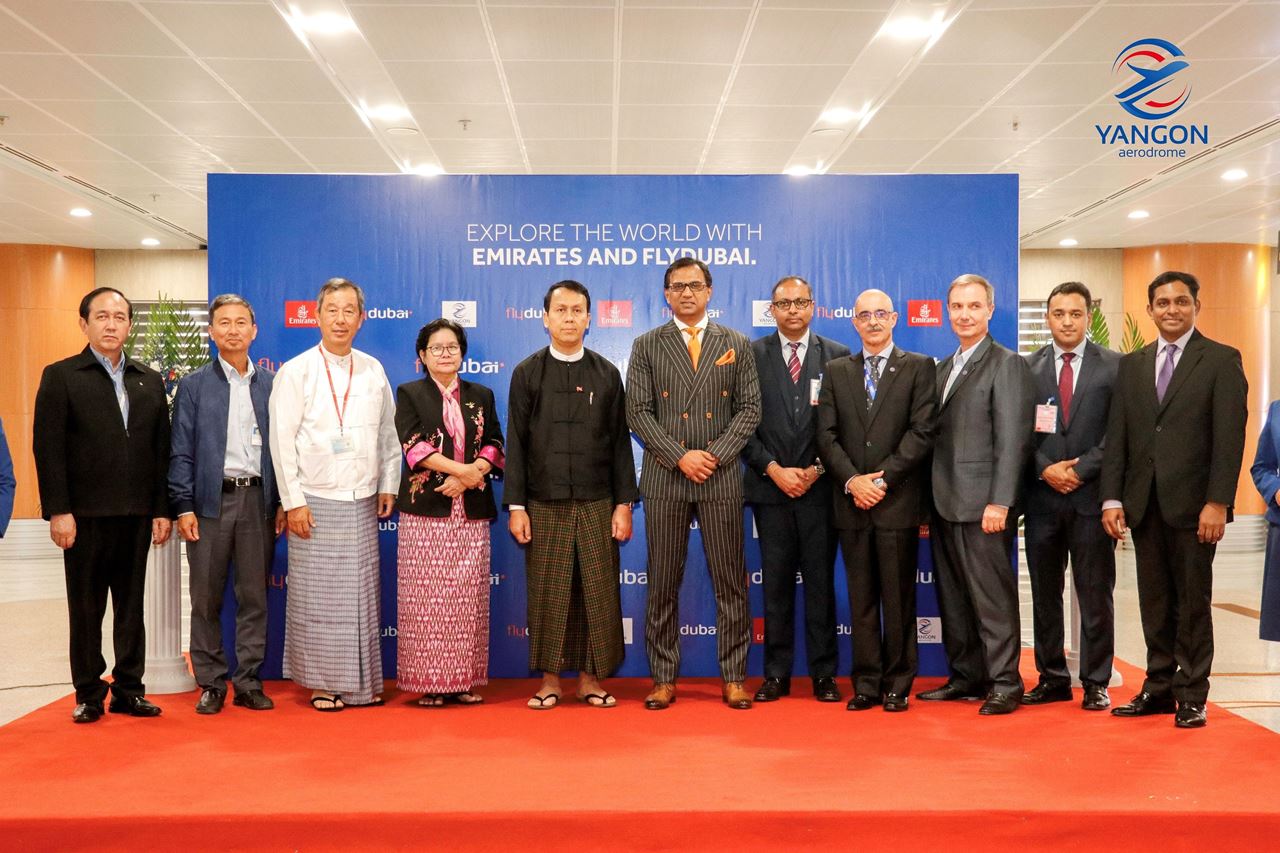 Dubai-based Airline flydubai lands in Yangon