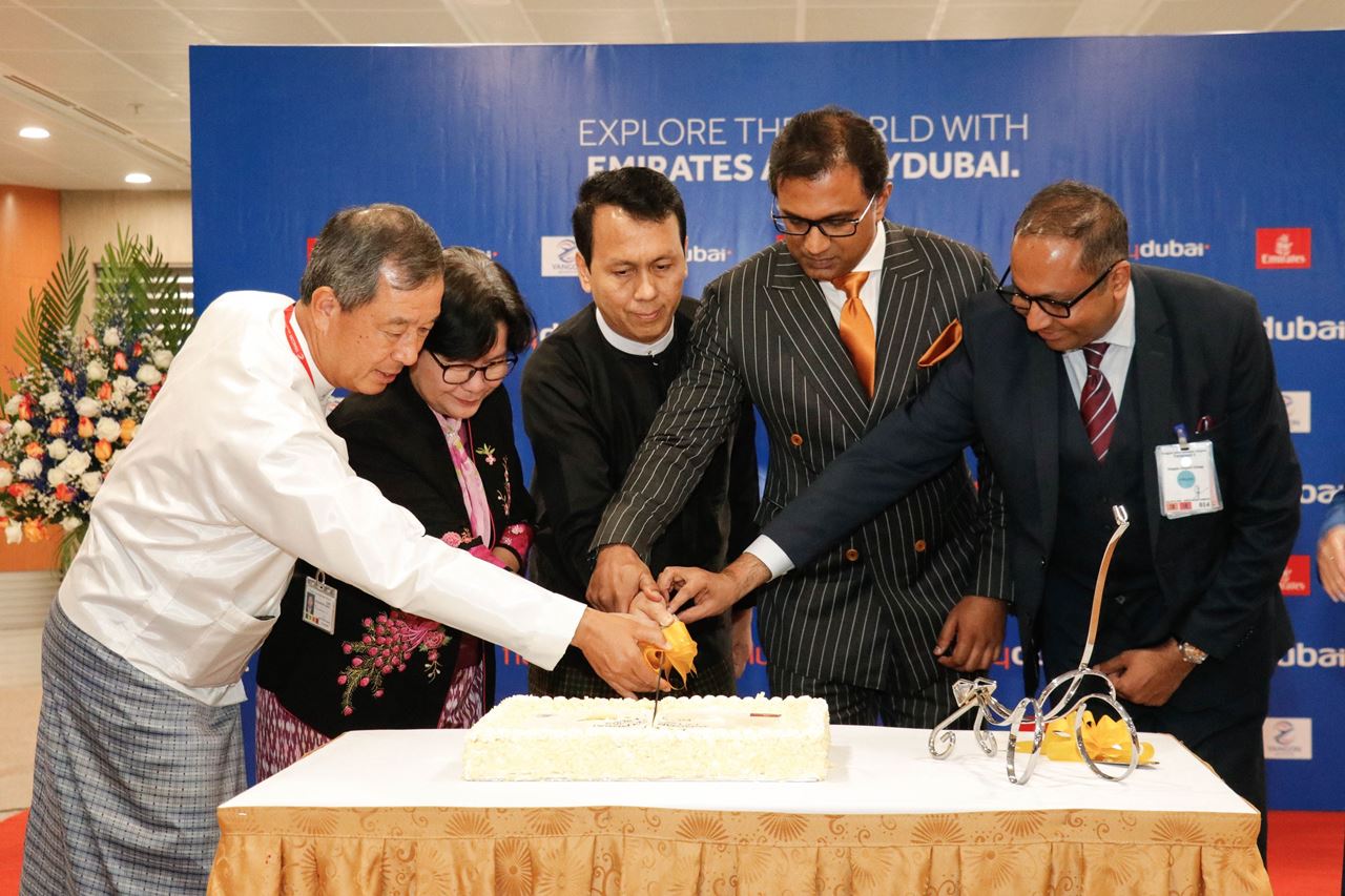 Dubai-based Airline flydubai lands in Yangon