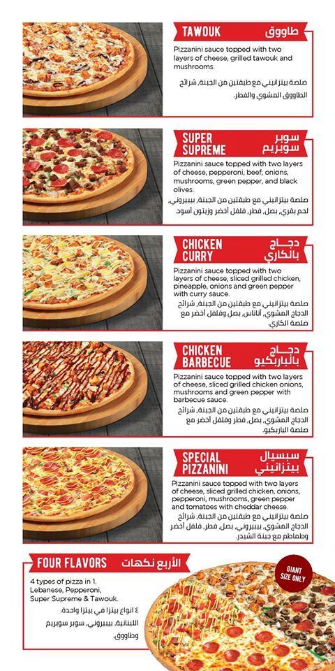 Latest offers from PIZZANINI for a limited time only!
