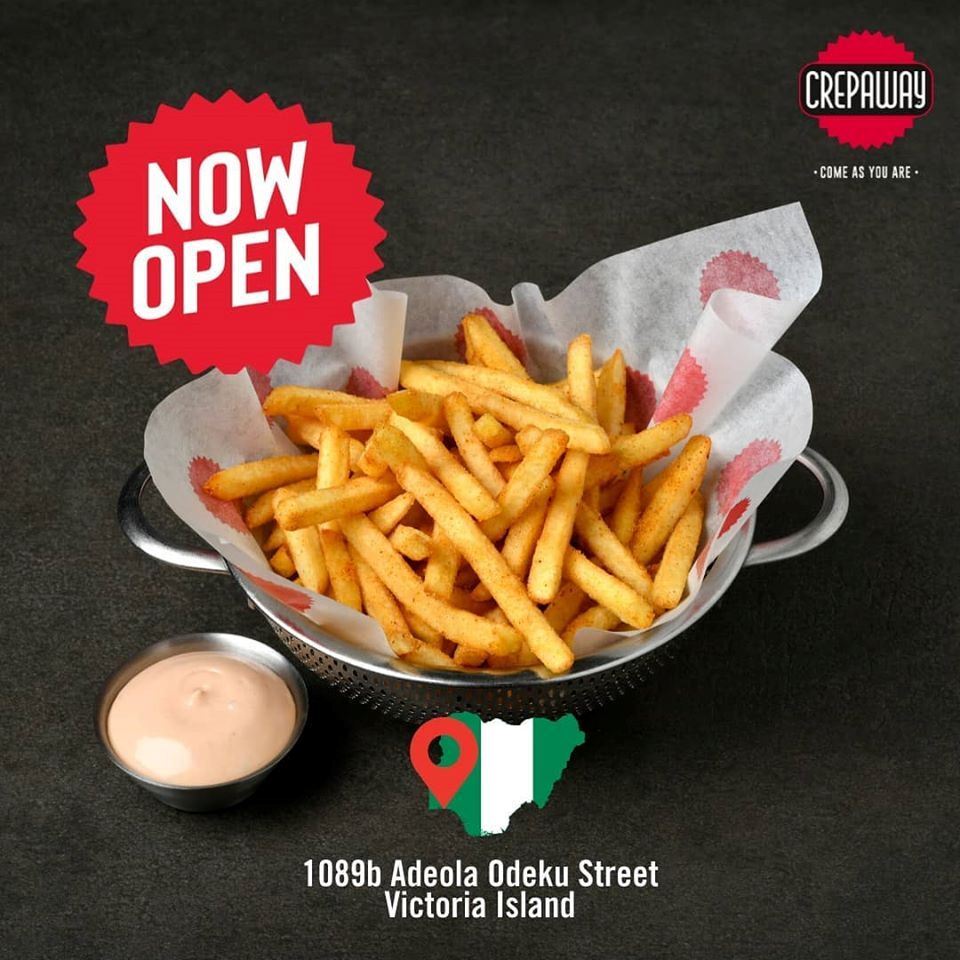Lebanon's Popular Restaurant Crepaway is now Open in Lagos Nigeria