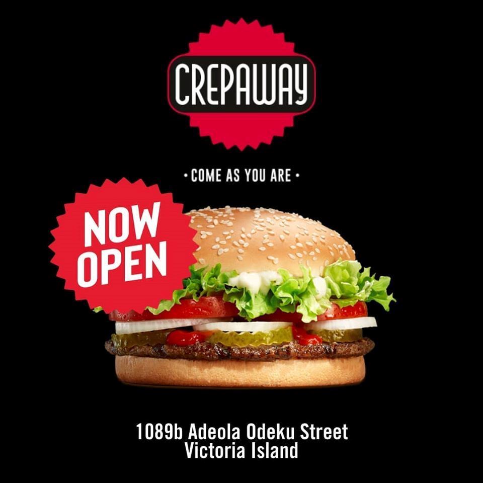 Lebanon's Popular Restaurant Crepaway is now Open in Lagos Nigeria