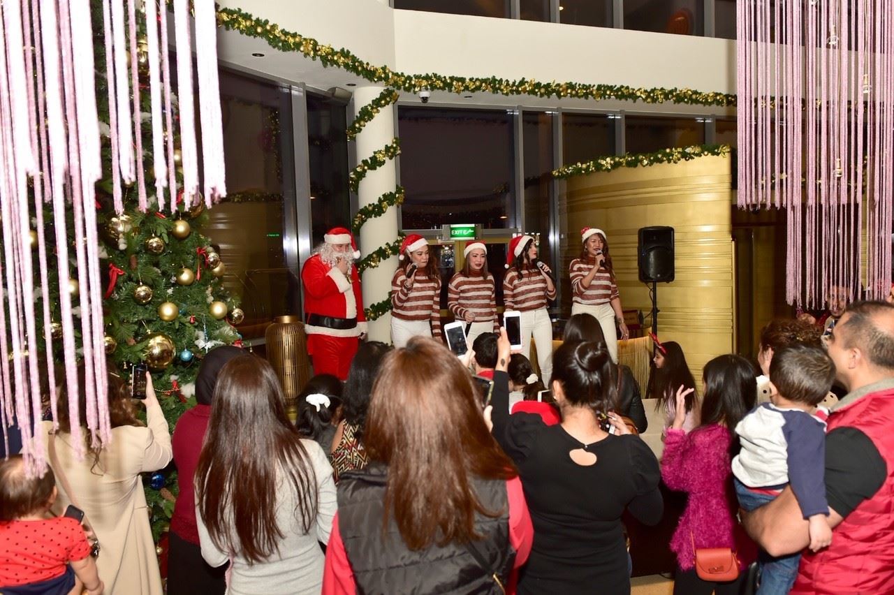 Hotel Glistening Christmas trees Takes Over Symphony Style Kuwait