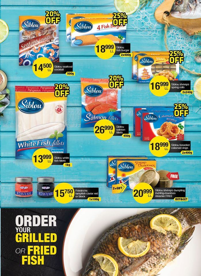 Fish خلقك مع Spinneys و استفيد من أقوى العروضات