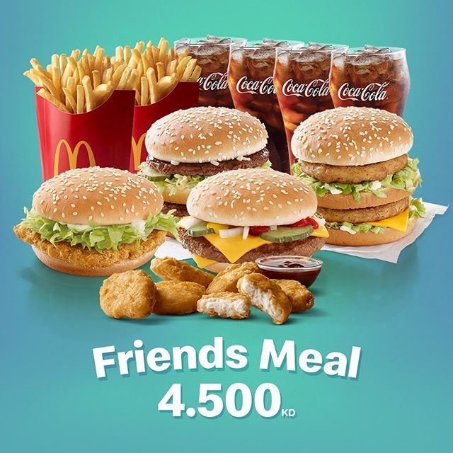 Friends Offer from McDonald's Restaurant Kuwait