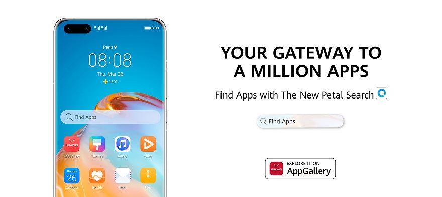 Petal Search: The new app platform that complements HUAWEI AppGallery with access to a million apps