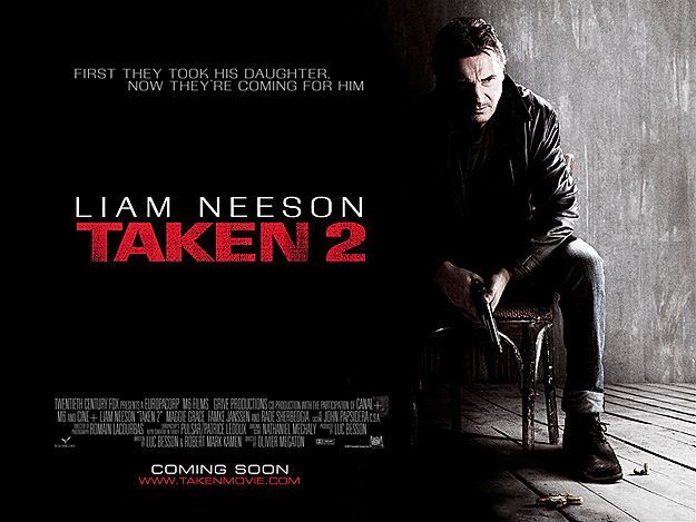 تفاصيل الفيلم الأمريكي Taken 2