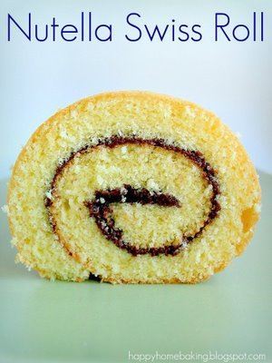 How to prepare Nutella Swiss Roll