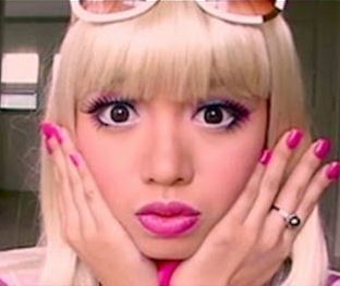 The Second Barbie make up tutorial on Rinnoo