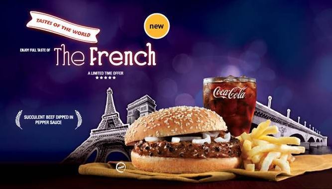 Enjoy the taste of The French limited edition meal from McDonalds
