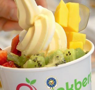 Keep calm and fall in love with Pinkberry amazing yogurt flavors!