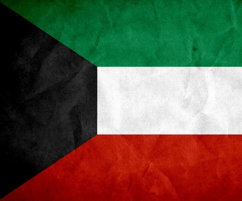 الطريقة الصحيحة لوضع العلم الكويتي