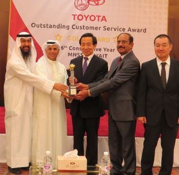 Al-Sayer Excellence Golden Award For Six Consecutive Years 