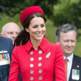 Kate Middleton and her gorgeous red royal look