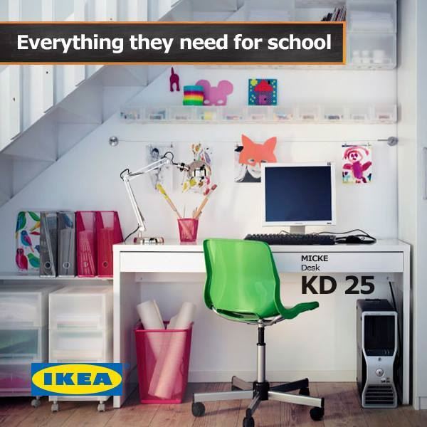 Get your kids ready for school with Ikea