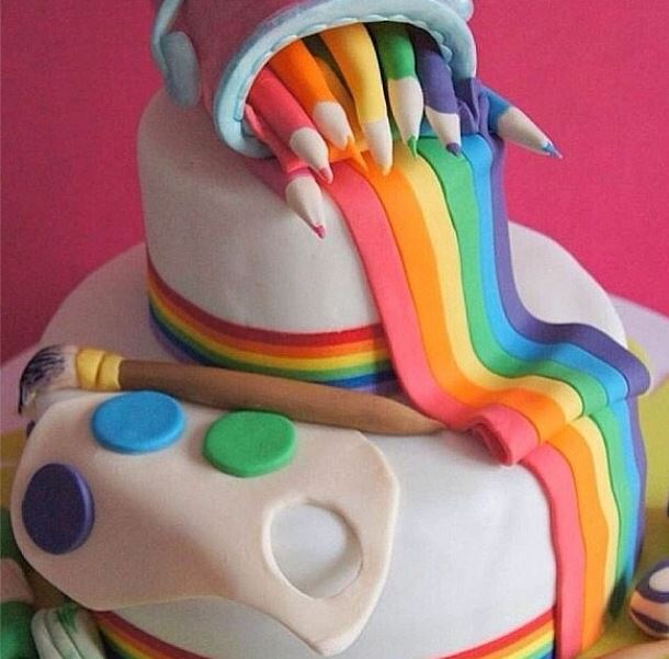 A collection of Cake art photos