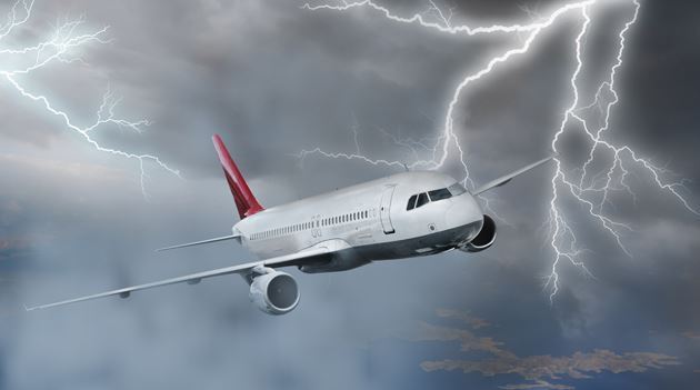 Do Lightning strikes cause plane crashes?