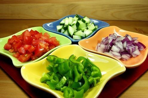 Try the easy Gazpacho salsa recipe