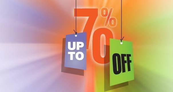 Up to 70% sale at Pan Emirates