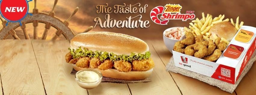 KFC Zinger Shrimpo meal details