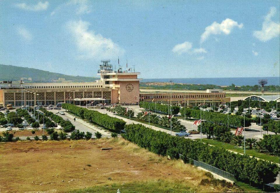 Beirut International Airport in 1969